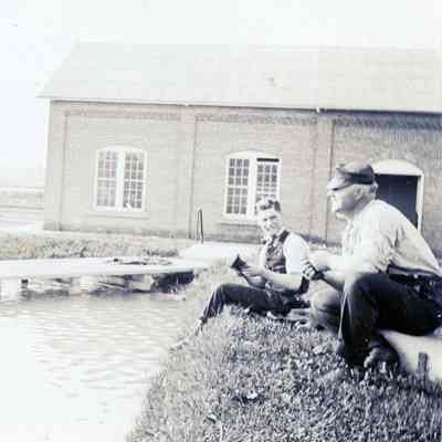 Imperial Oil Company Pipe Line Station and Artificial lake