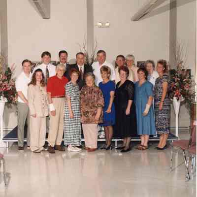 Parks and Rec Staff. Keith Alexander, John Zech, Jeff Rutter, Nancy, Kim, Bonita Wojewski, Corky hayes, Dick Clark, Audrey Tucker, Debbie Powell, Carrie Shelton