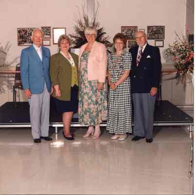 Bob Smith, Unknown, Audrey Tucker, Nancy Wojeski, Bob Boyles