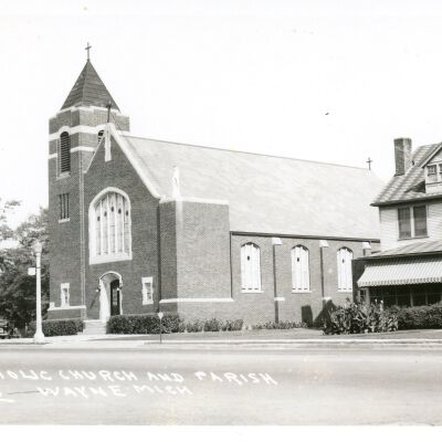 St. Marys Catholic Church and rectory