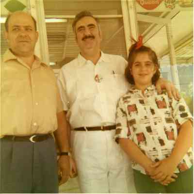 Peter Lekas in the middle in 1968.