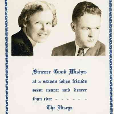 Lois Hisey and James Hisey