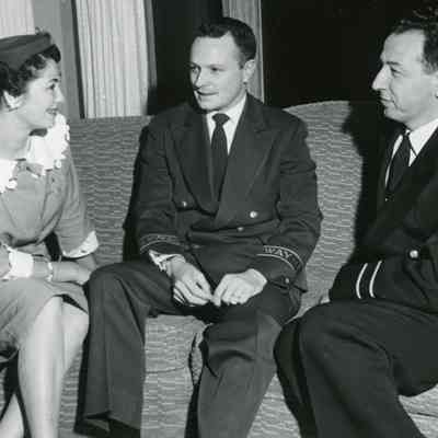 Mrs. and Mr. George Bell, Dr. Angelo Cucci