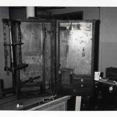 Angus Cole's tool chest that he used at Prouty and Glass.