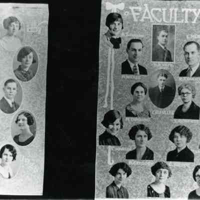 What the 1926 page from the yearbook looks like as a whole.
