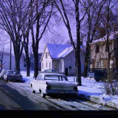 1964. rear of home as seen from Norris
