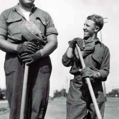 Men at Camp
