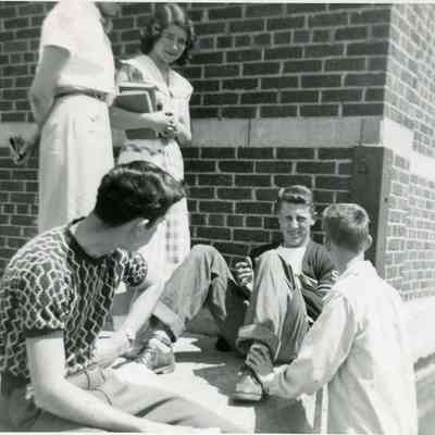 Pat Steward, Shirley Taber, Virgil Duprie, Claude Johnson and Chuck Tailor