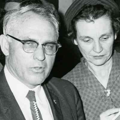 Ed Hill and Lillian Hill on Feb. 21,1961.