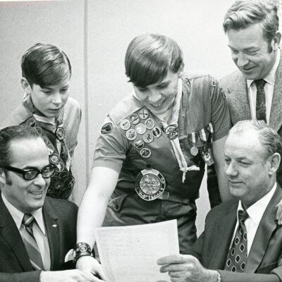 Boy Scouts Feb 17, 1971
