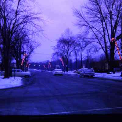 Sims Street at Christmas