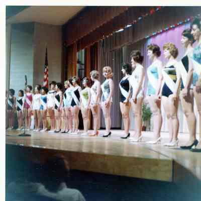 Unknown Year Miss Wayne Pageant Swimsuit Competition