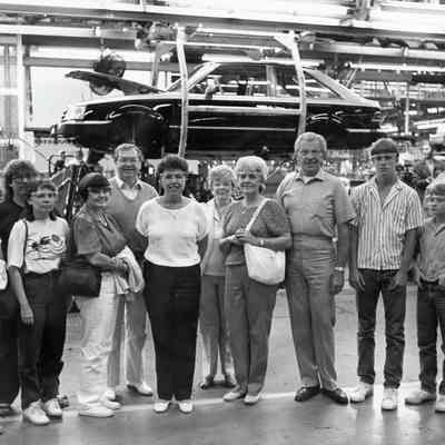 Employees and Family in Ford Wayne Assembly Plant