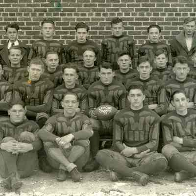 Wayne High School Football Team 1929