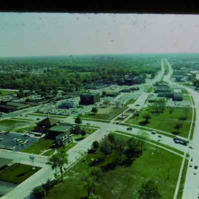 Michigan Ave EB and Wayne road looking NE