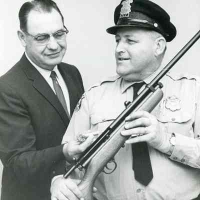 Wayne Police Chief Heil and Detective Ed Yester