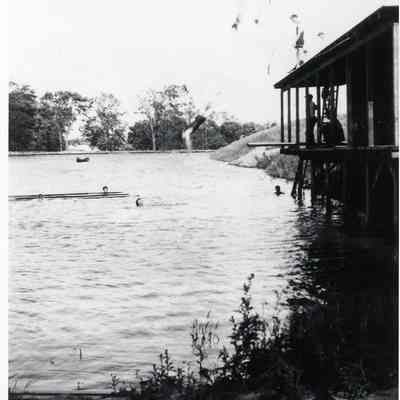 Jumping from Bathhouse roof