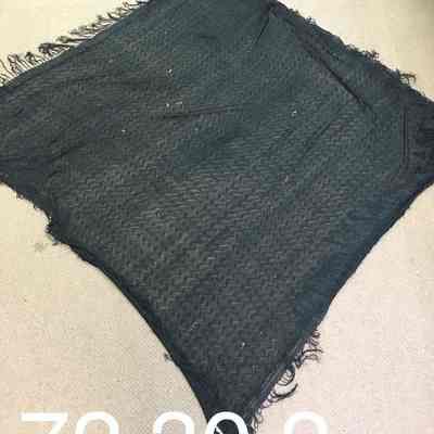 Black Lace Shawl.
