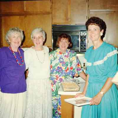 Garden club members