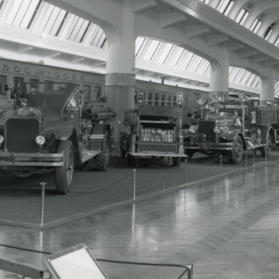 Old Betsy on display at Greenfield Village 1989