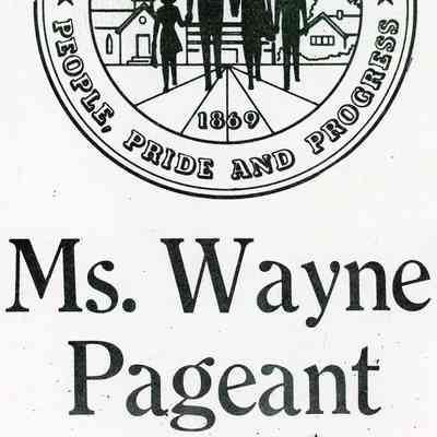 1977 Ms Wayne Pageant Program