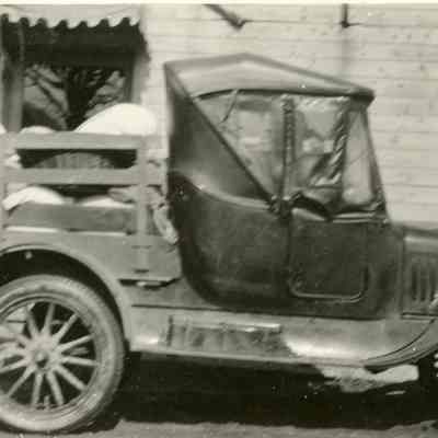 Warner Steam Laundry Delivery Truck