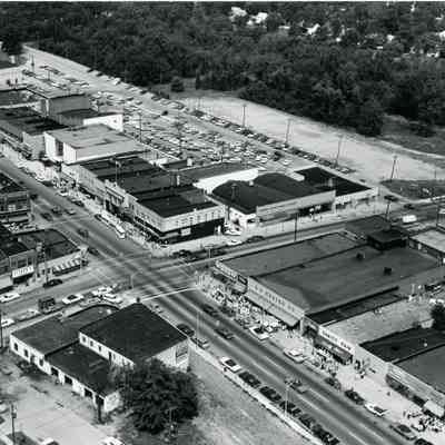 Over Michigan Ave. WB and Wayne Road Intersection