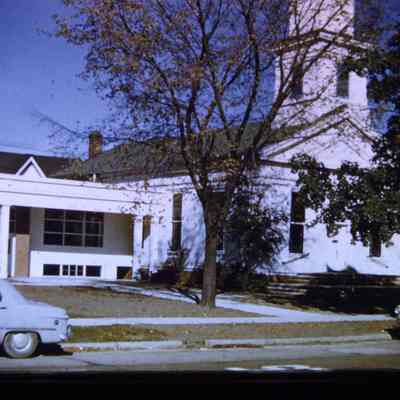 Exterior of Fellowship Hall