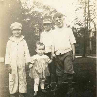 Bernice Greenwalt and boys.