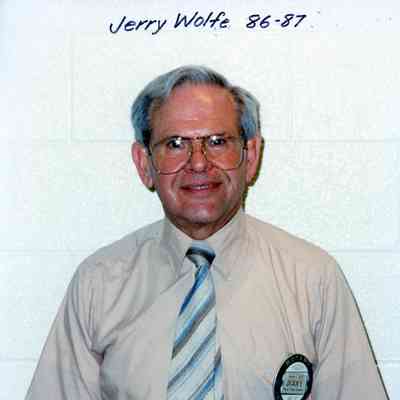 Jerry Wolfe Rotarian 1986-1987