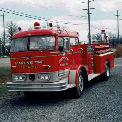 Firetruck used at Eloise