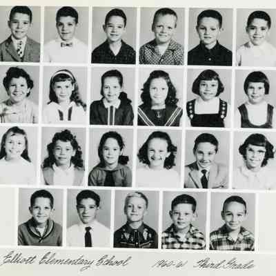 Elliott Elementary 1960-61 Third Grade