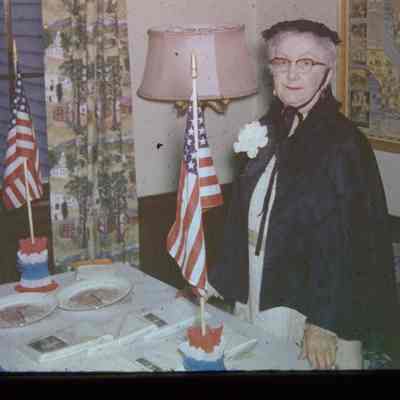 plates and envelopes, Ms. Meltenry