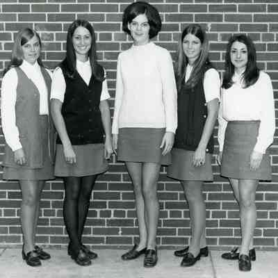 St. Marys Students Homecoming Court