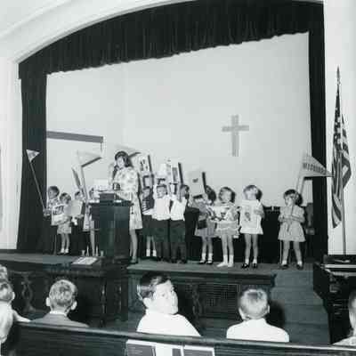 Mission Sunday Church School at First United Methodist Church in Wayne, MI.