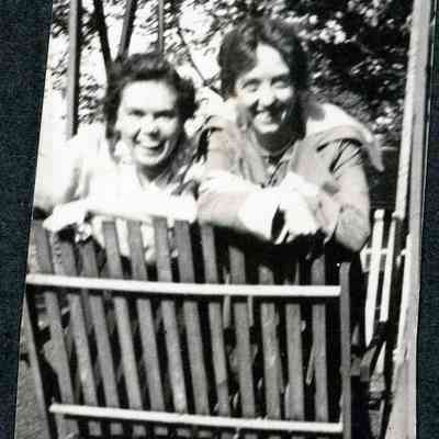 Ellen Martin and Isabelle Comers