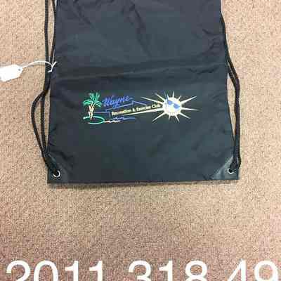 Wayne Recreation and Exercise drawstring bag