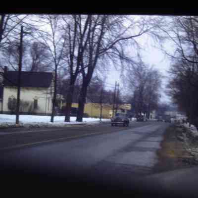 Wayne road looking North from in front of 4422 S. Wayne Road
