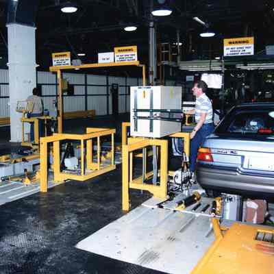 Car being made in Wayne Assembly Plant