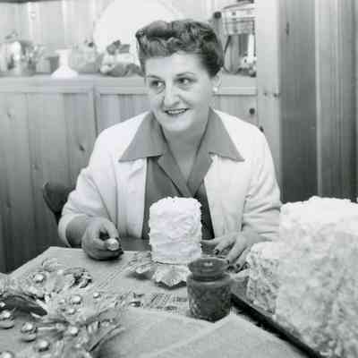 Margaret Meier of the Congregational Church. She was the wife of Ray Meier.