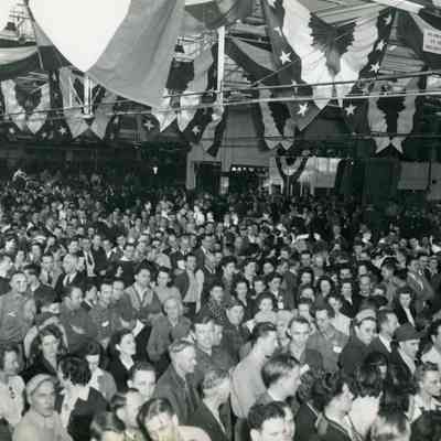 An Award Ceremony at the Stinson Factory