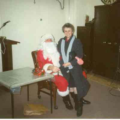 Bob Beeny and Doris Nall at Christmas Tree Lighting on 12/03/1991.
