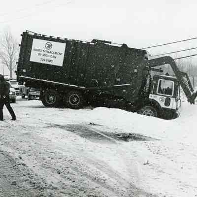 Trash Truck Accident