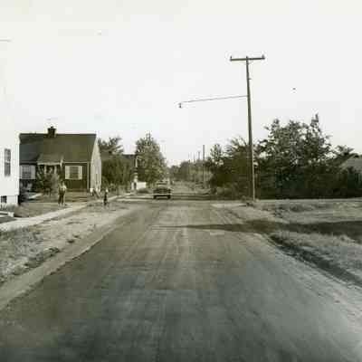 Fourth Street looking South towards Richard St. 1953