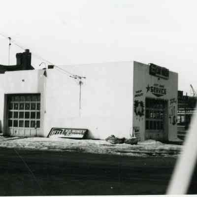 SW corner Biddle and Norris. Car wash