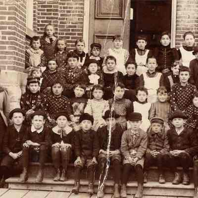 Wayne School Class Photo 1888