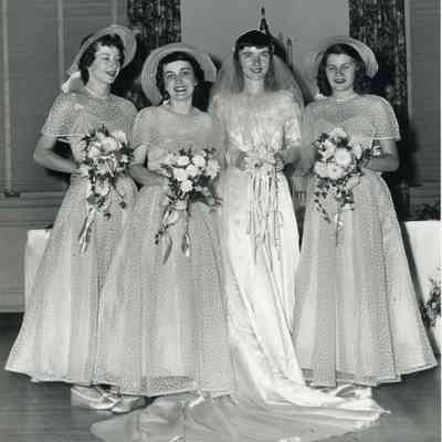 Bernice Millar's Wedding Day on 07/16/1949.