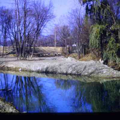 Rouge River near Elizabeth street Bridge