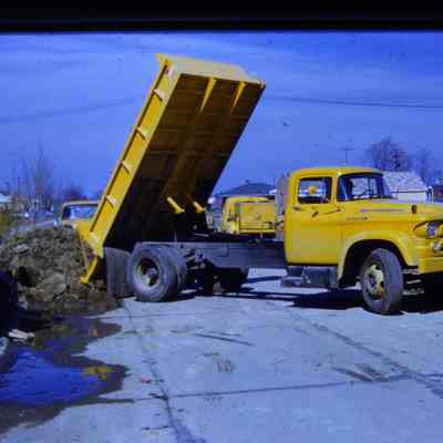 DPW working at Hubbard and Myrtle - 1959