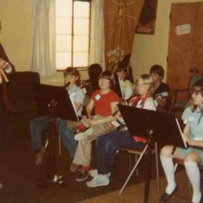 Choir Guild Workshop at First United Methodist Church in May of 1983.